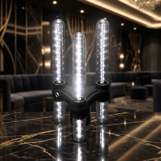 Notre baton LED le plus puissant pour discothèques, soirées et bars. Effet flash ultra puissant pour un max de visibilité