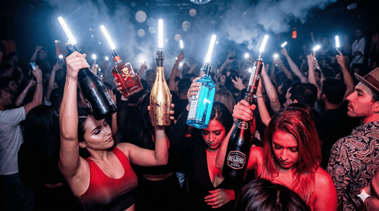 SPARKLER LED POUR BOUTEILLE VIP